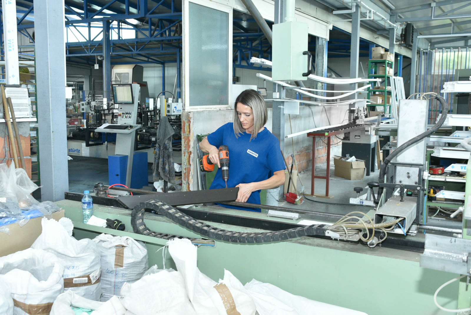 The Danito production hall in Pančevo